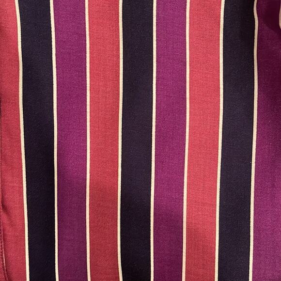 VINTAGE 1980’s Dead Stock Charlie California Striped Blouse Size Small - Picture 6 of 6